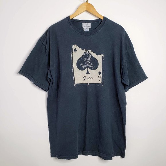 Fender Other - Fender Ace Card Graphic Cotton Shirt XL